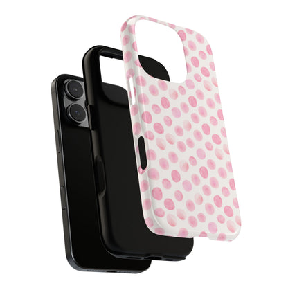 Polka Paint Tough Phone Case