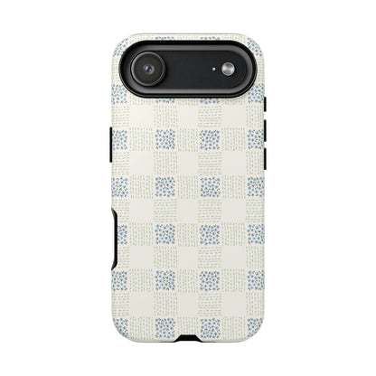 Gingham Girl Tough Phone Case