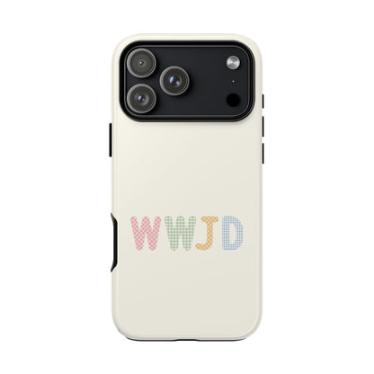 WWJD Tough Phone Case