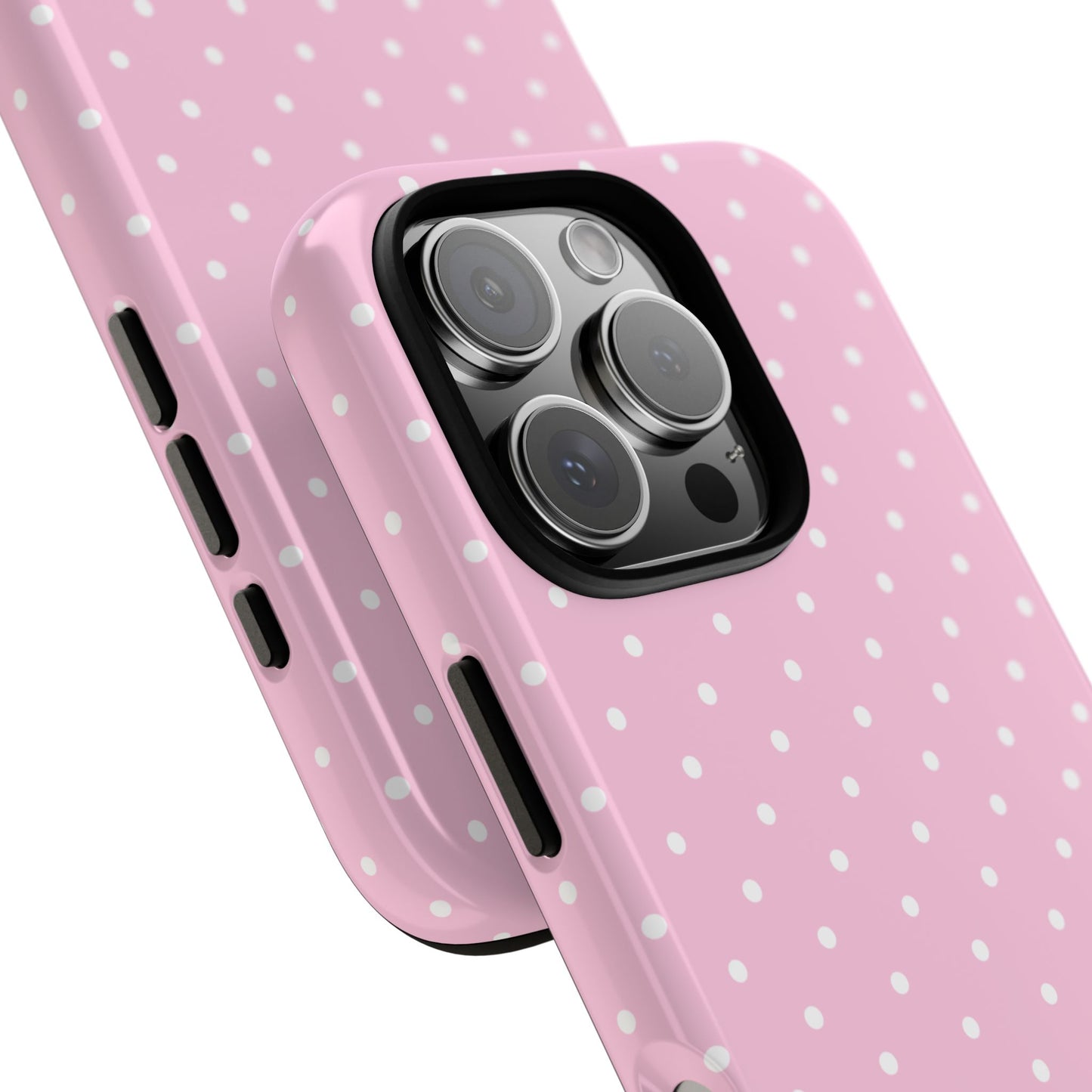 Polka Pink Tough Phone Case