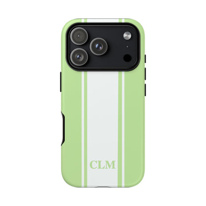 Custom Initial Column Tough Phone Case
