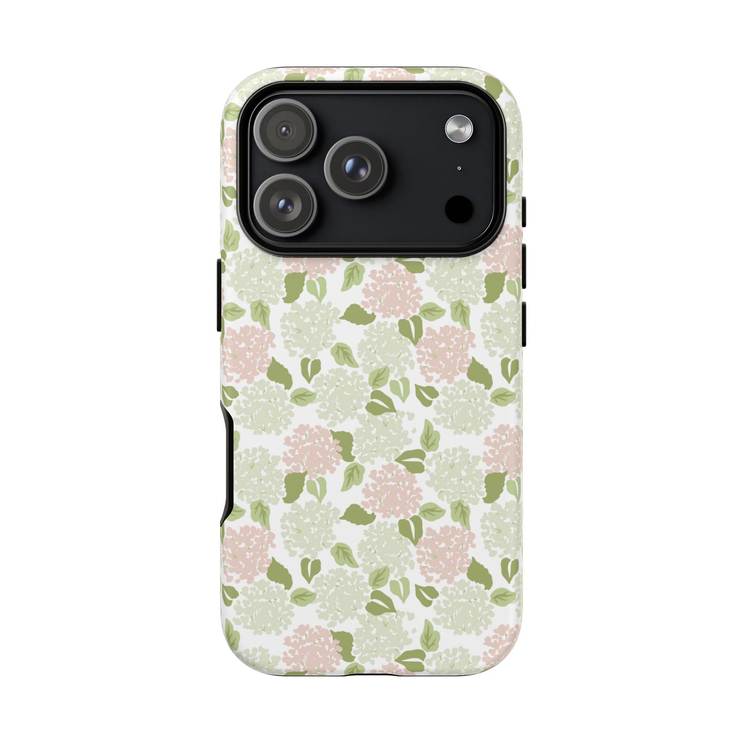 Pink Hydrangea Tough Phone Case
