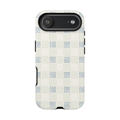 Gingham Girl Tough Phone Case