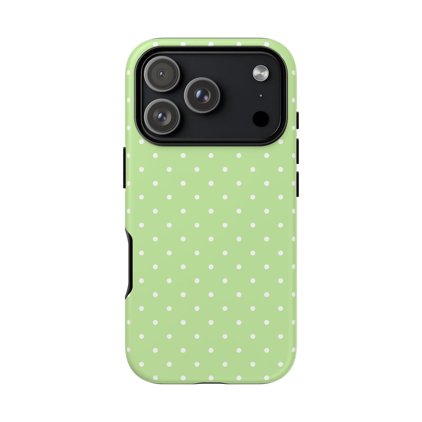 Polka Green Tough Phone Case
