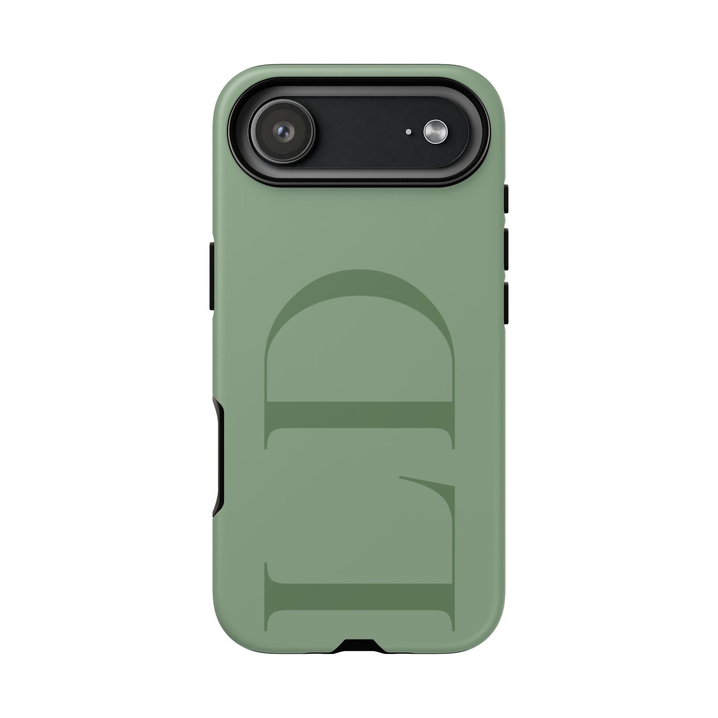 Custom Large Initial Tough Phone Case