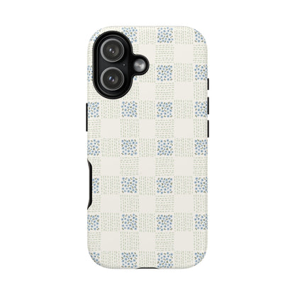 Gingham Girl Tough Phone Case